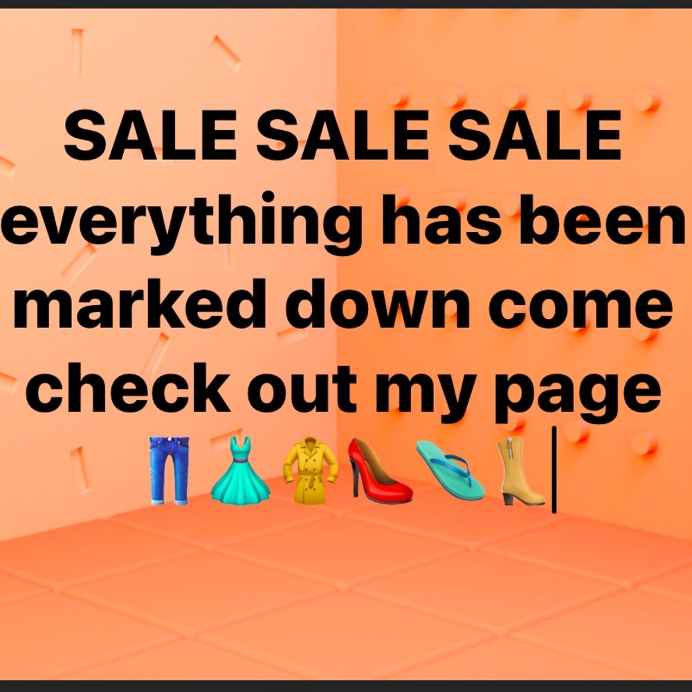 Everything has been marked down